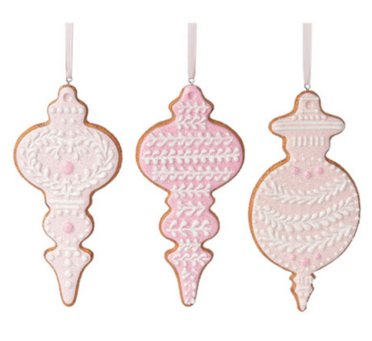 Pink Cookie Ornaments ~ Pre~order