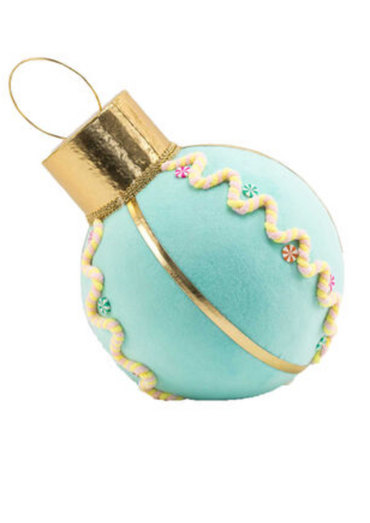 13.75" Blue Bauble Tabletop ~ Pre~order