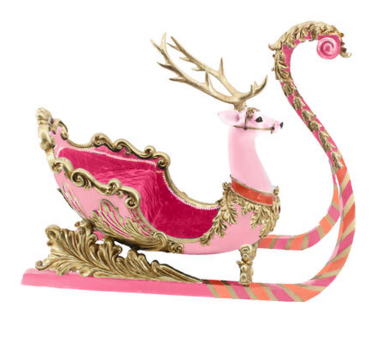 Pink Deer Sleigh ~ Pre~order