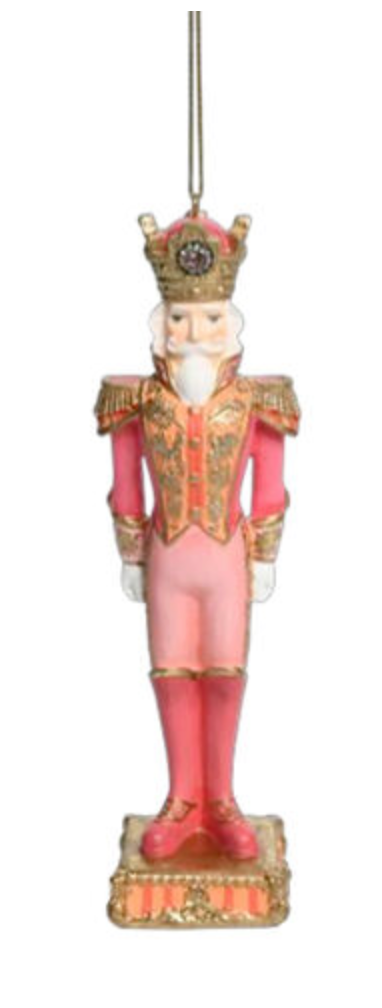 Pink & Gold  Nutcracker Ornament ~ Pre~order