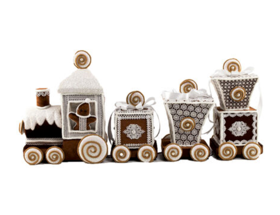 32" Gingerbread Lace Train ~ Pre~order