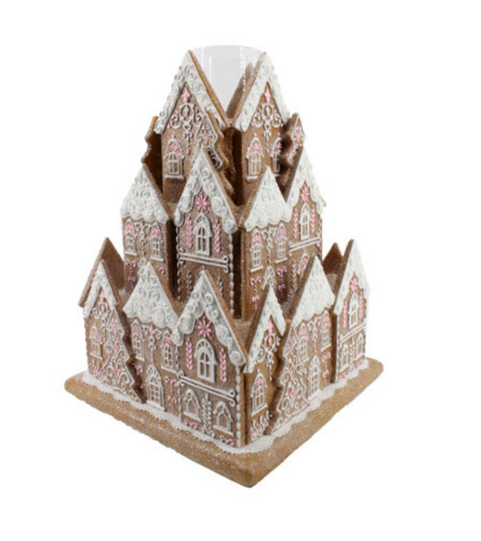 Gingerbread Village with Candle Holder ~ Pre~order