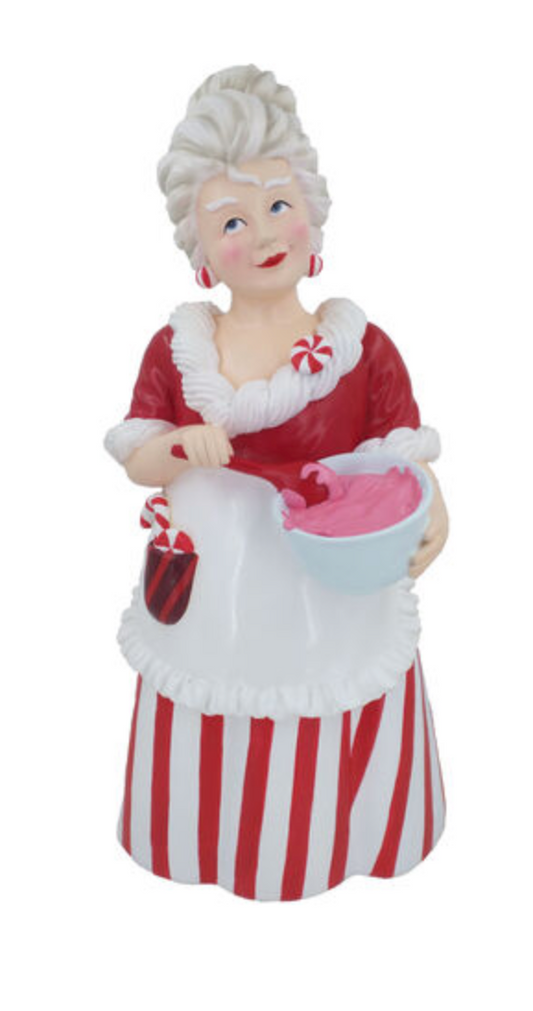 Candy Cane Mrs Claus Baker ~ Pre~order