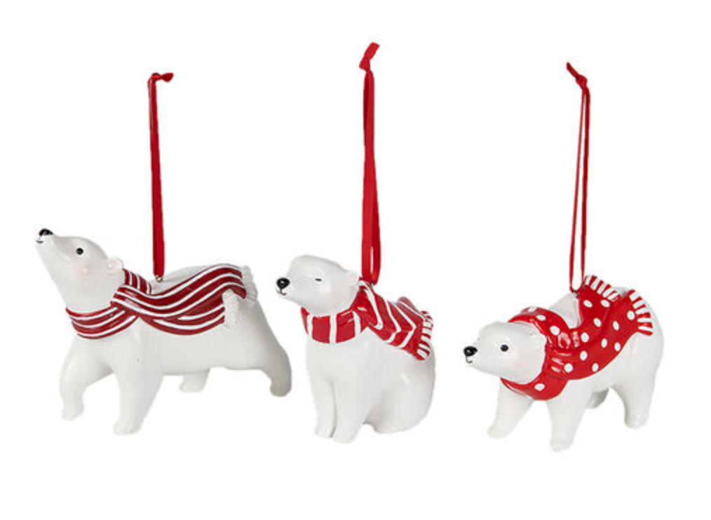 Candy Polar Bear Ornaments ~ Pre~Order