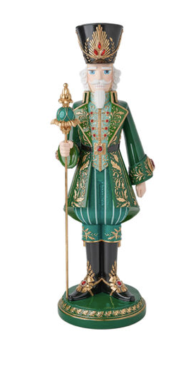 Green and Gold Nutcracker ~ Pre~order