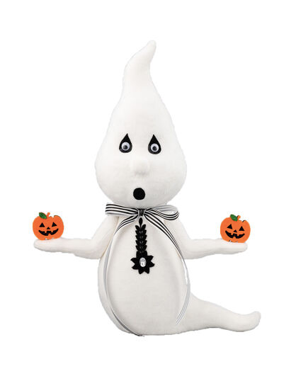 18" Ghost Holding Pumpkin ~ Pre~order