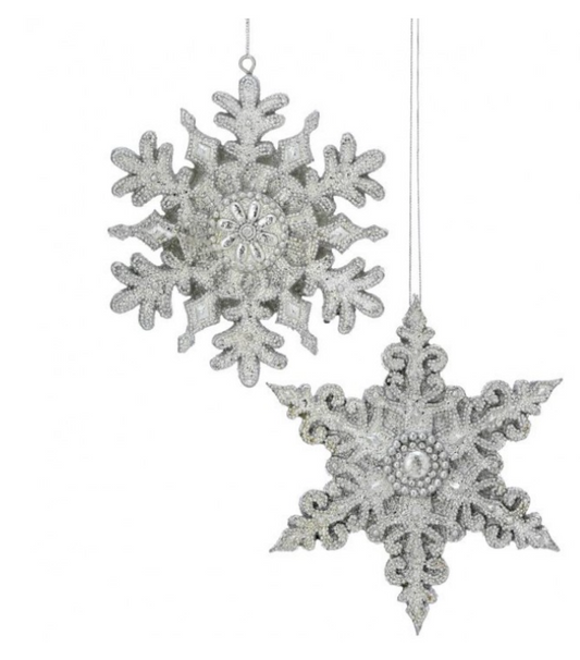 5" Snowflake Ornaments ~ Pre~order