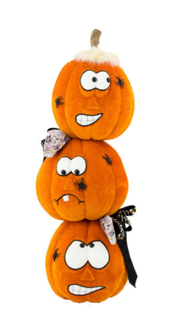 35" Stacked Pumpkin Faces ~ Pre~order