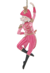 Pink nutcracker dancing orn-pre-order