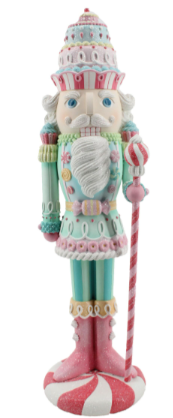 22' Pastel peppermint nutcracker-  pre-order