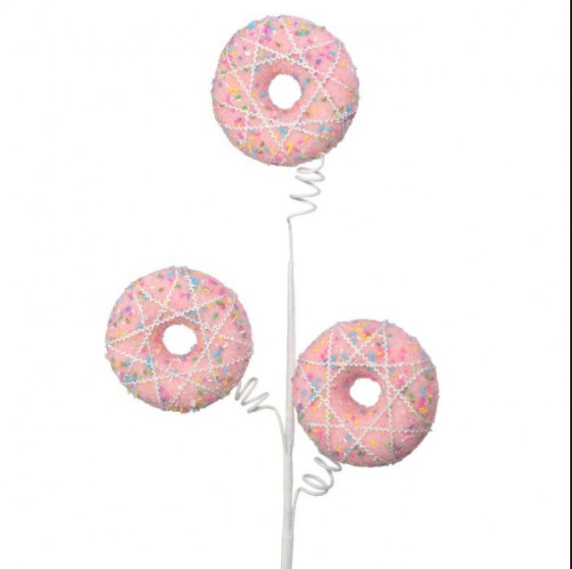 24" Doughnut W/Sprinkles Spray-PreOrder