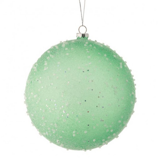 200Mm vp Ice Gumdrop Ball Ornament-Pre-Order