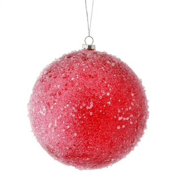 200Mm vp Ice Gumdrop Ball Ornament-Pre-Order