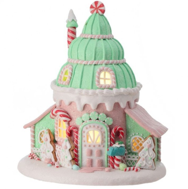 10" Led Bty/Tmr ice Cream cone House-Pre-Order