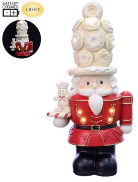 Nutcracker Santa Donut ~ Pre~order