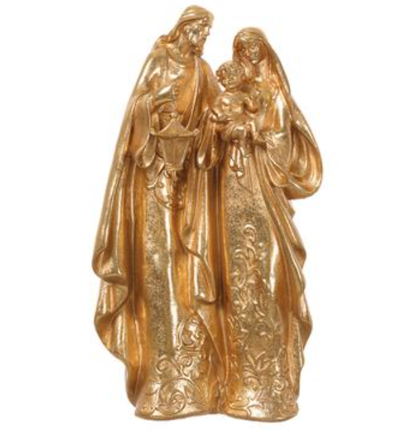 16.75" Holy Family Table Top  Gold~pre-order