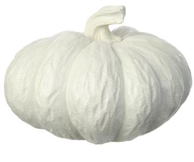 Glittered White Pumpkin ~pre-order