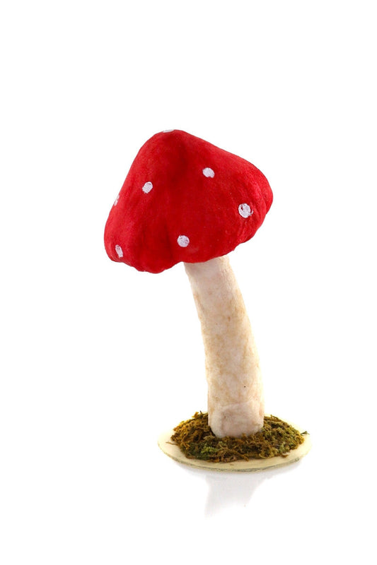 SPUN COTTON MUSHROOM STANDING~ PRE-ORDER