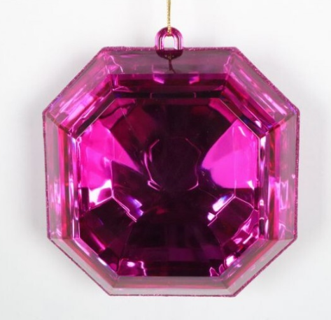 6" Acrylic Square Precious Gem Ornament-Pre-Order