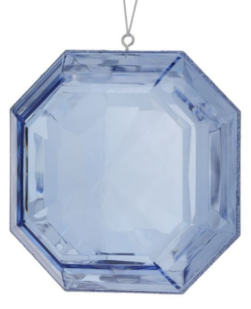 6" Acrylic Square Precious Gem Ornament-Pre-Order