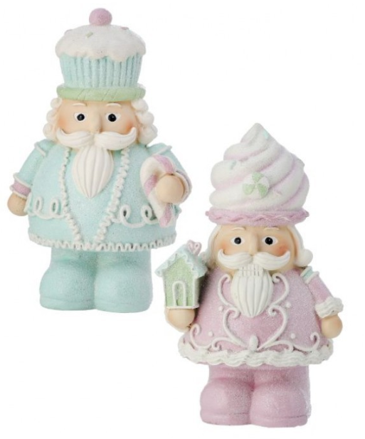 8.3" Resin Plump Sweets Nutcracker 2/Ast-pre-order