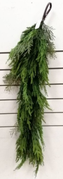 48" Cyprus/Norfolk Pine Garland - Pre-Order