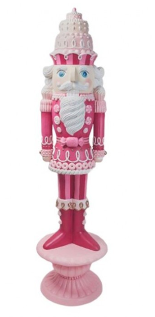 75" Resin Sweets NutCracker On cake Plate-Pre-Order