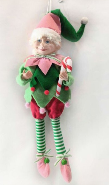 17" Bendable Holiday Sweets Elf - Pre-order