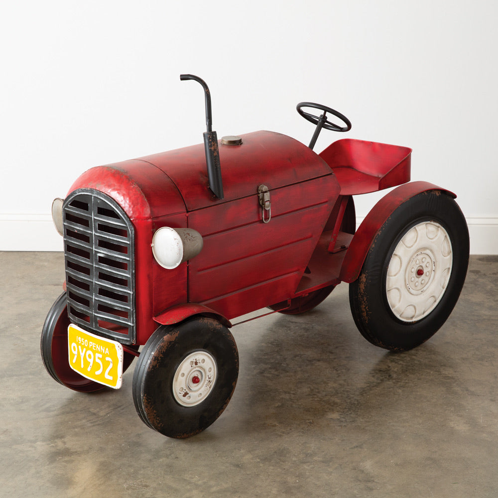 Red Farm Tractor