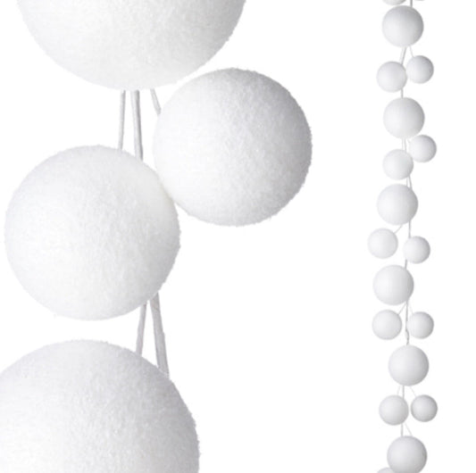 Snowball Garland