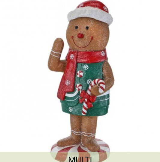 36” Peppermint Gingerbread Boy~ Pre~order