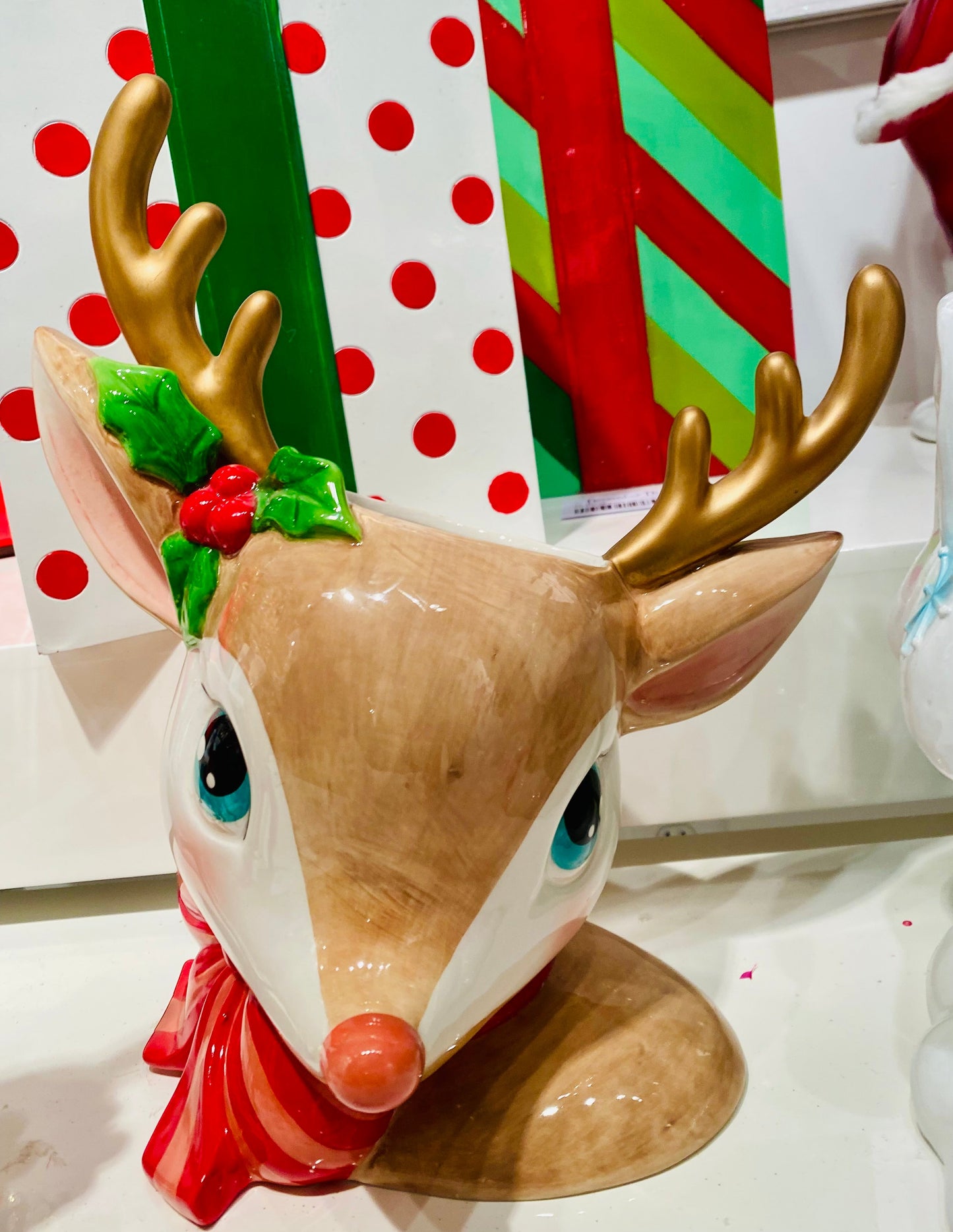 Retro Deer Head Vase-preorder