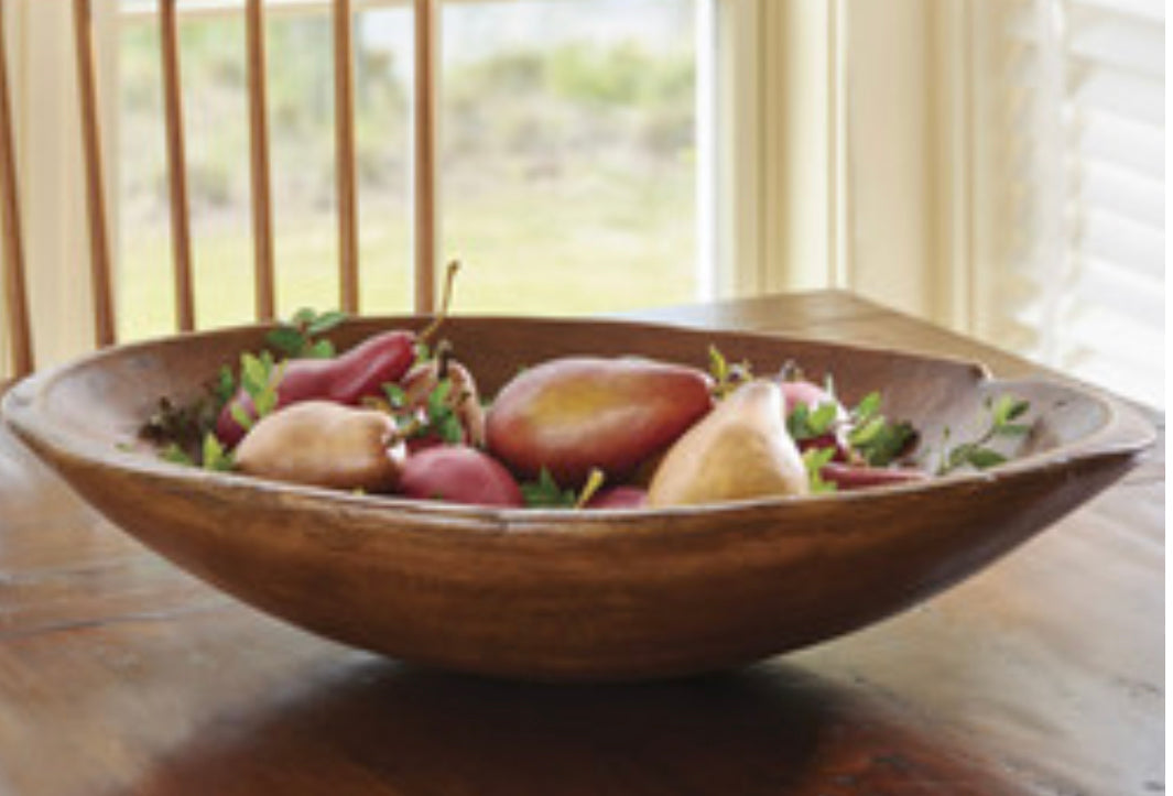 Treenware Oval Bowl.