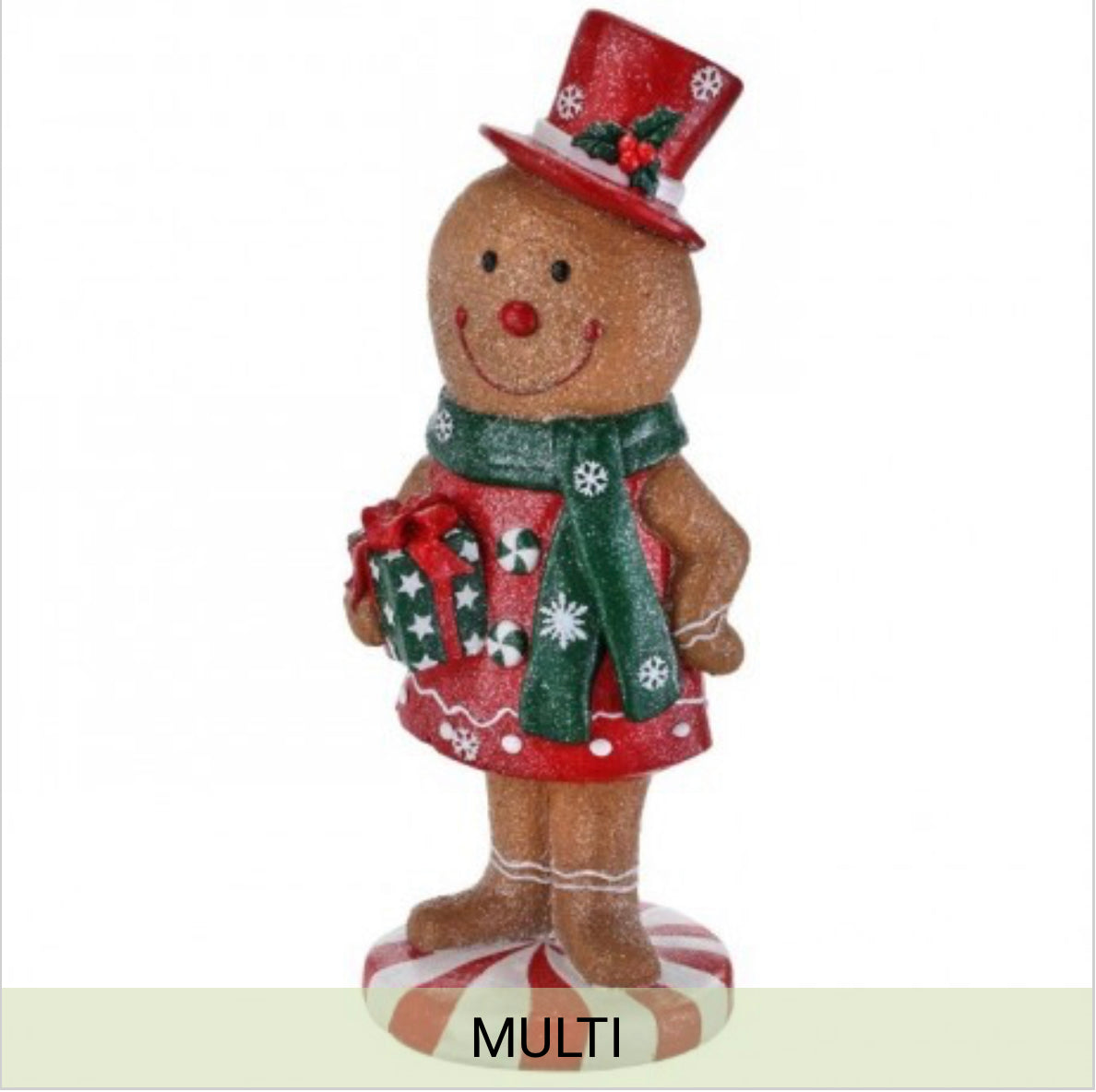 36” Peppermint Candy Gingerbread Girl ~ Pre~order