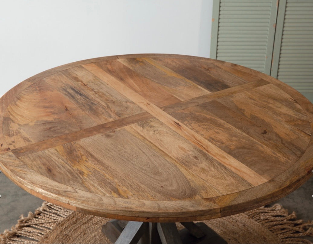 Modern Farmhouse Round Dining Table