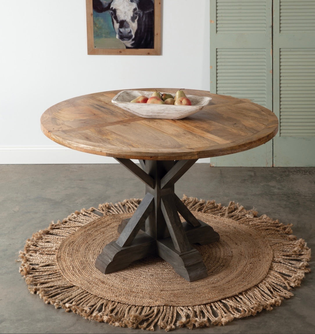 Modern Farmhouse Round Dining Table