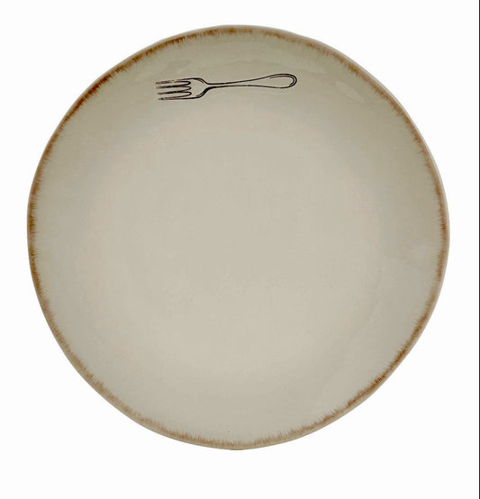 Icon dinner plate (Fork)