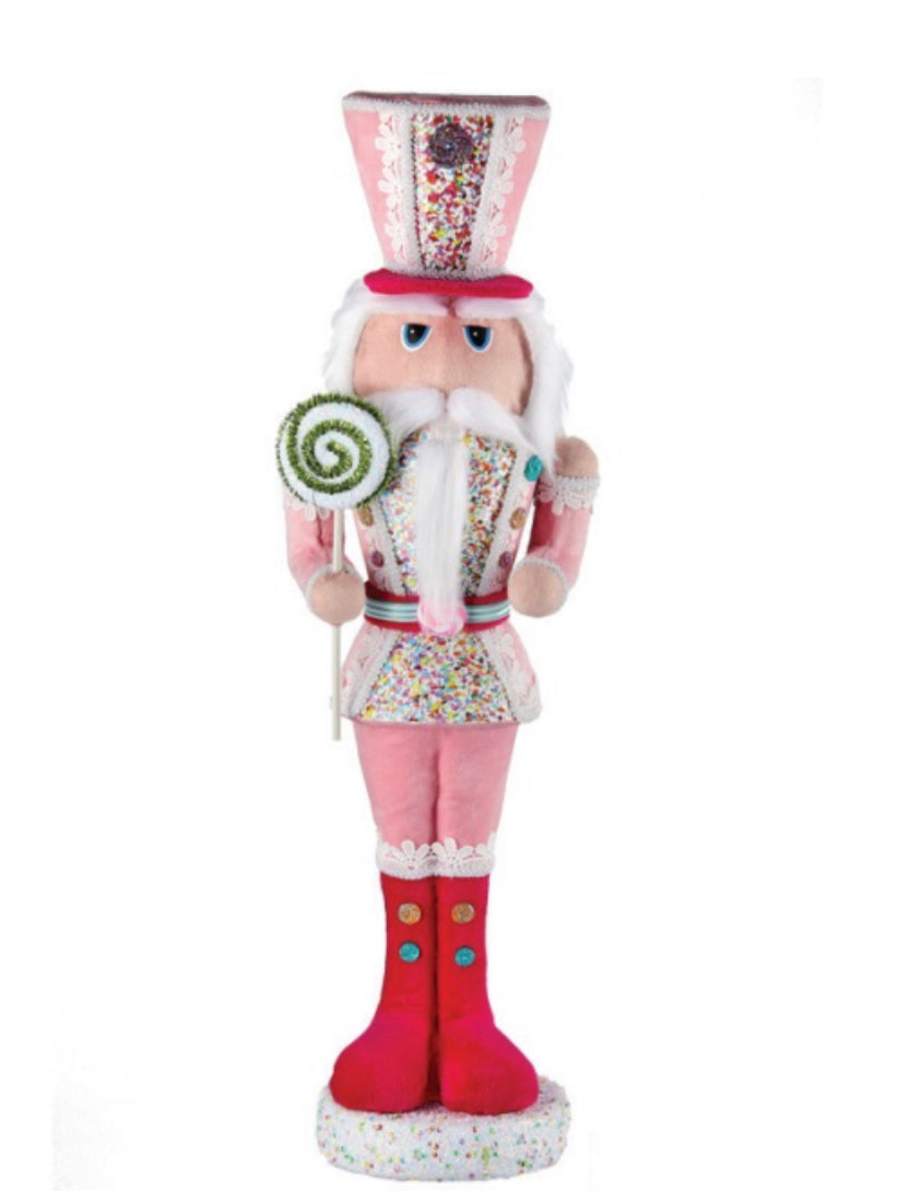 25” Sprinkles Candy Nutcracker ~ In stock