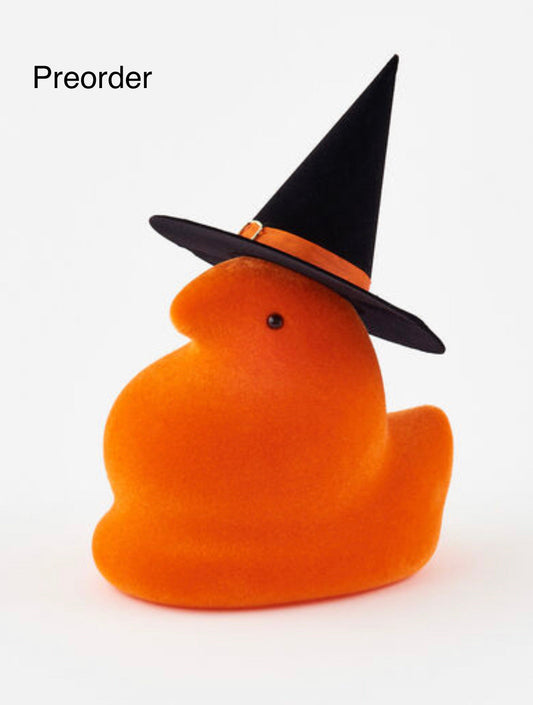 Flocked Peep w/ Hat Large ~ in stock