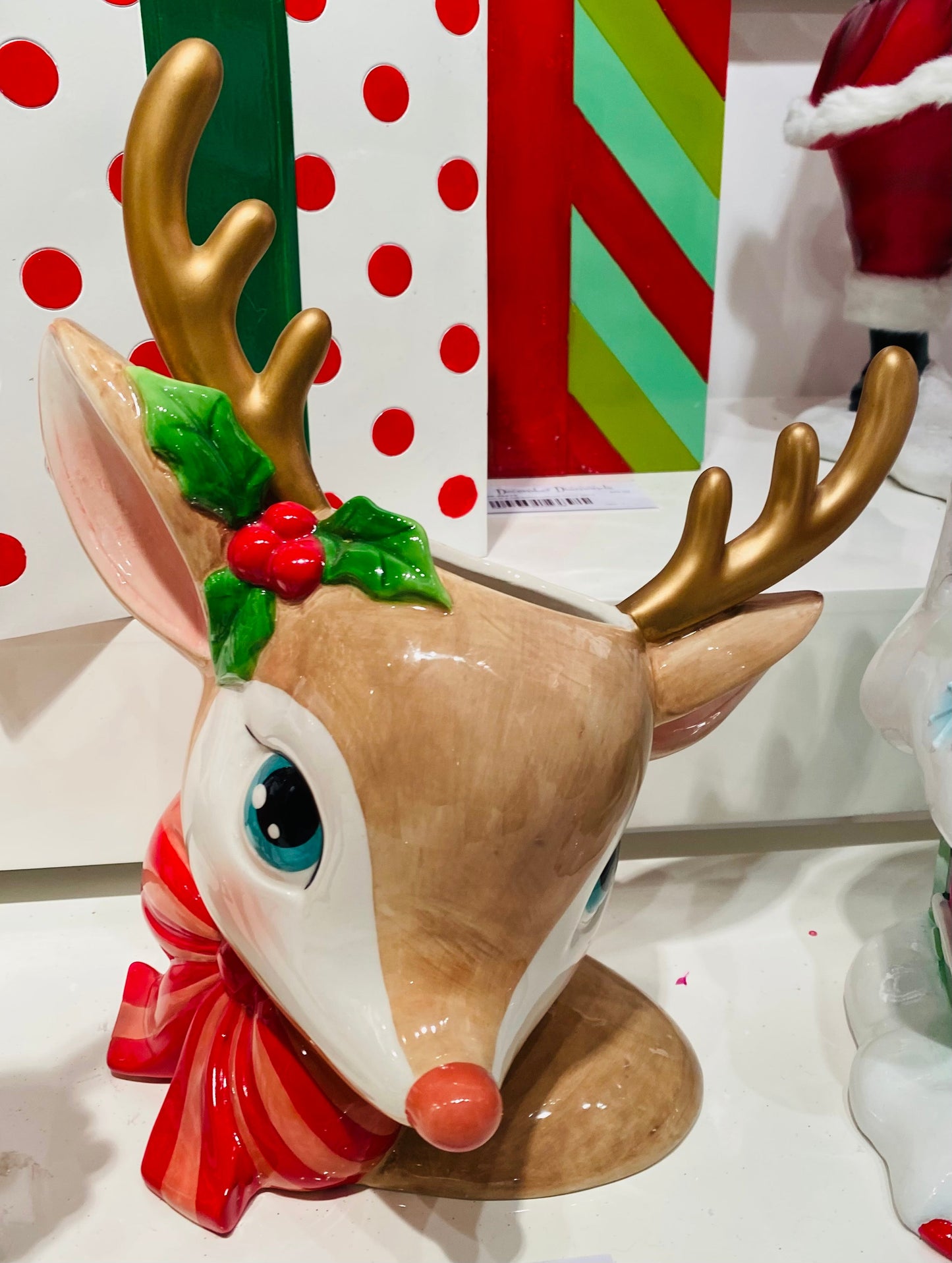 Retro Deer Head Vase-preorder